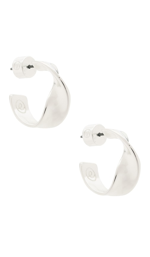 Ettika Heirloom Twist Small Hoop Earrings