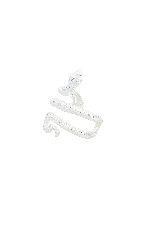 Ettika Serpent Statement Cuff In Yellow