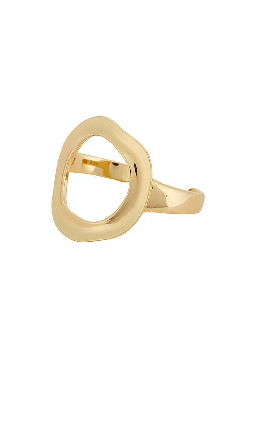 Ettika Open Circle Cuff Bracelet In Gold