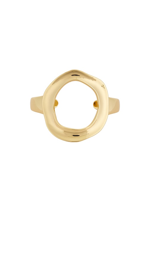 Ettika Open Circle Cuff Bracelet In Gold