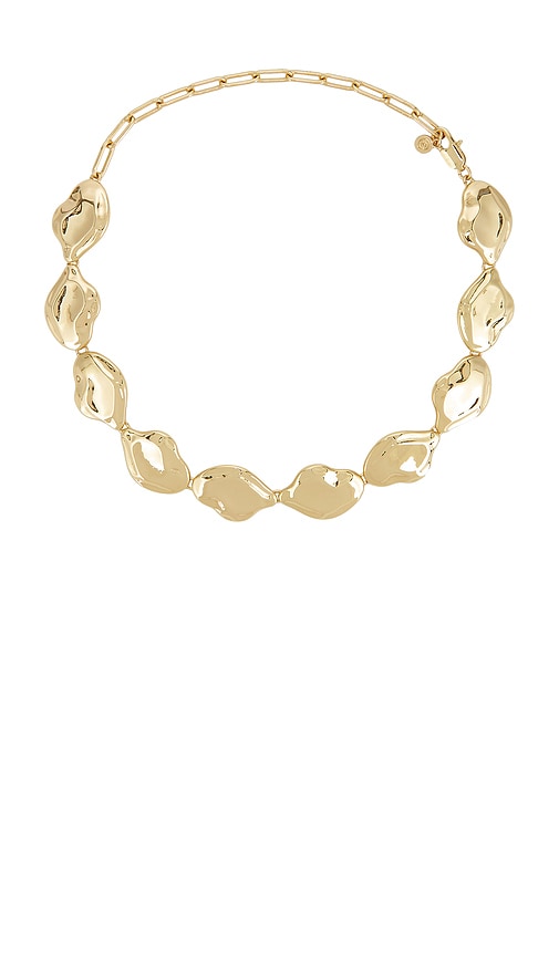 Ettika Liquid Luxe Statement Choker In Gold