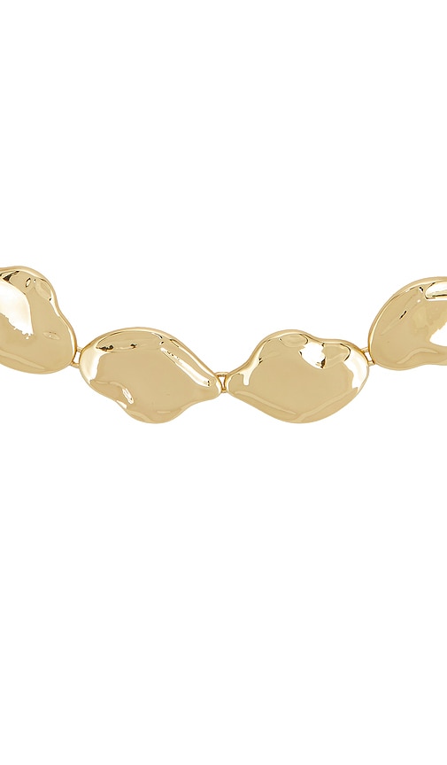 Ettika Liquid Luxe Statement Choker In Gold