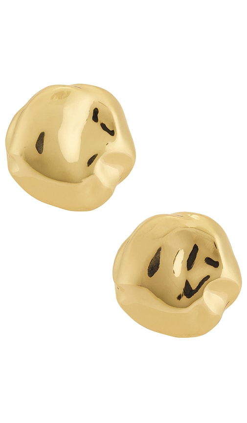 Ettika Molten Spheres Large Stud Earrings