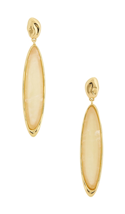 Ettika Liquid Resin Dangle Earring In Gold