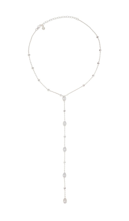 Ettika Marquise Crystal Lariat Necklace