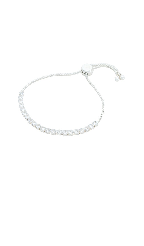Ettika Adjustable Dainty Crystal Bracelet