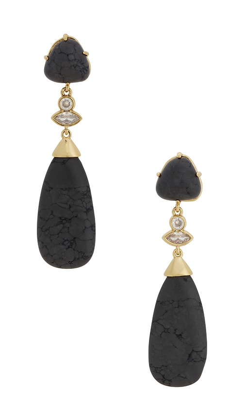 Ettika Midnight Solstice Drop Earrings