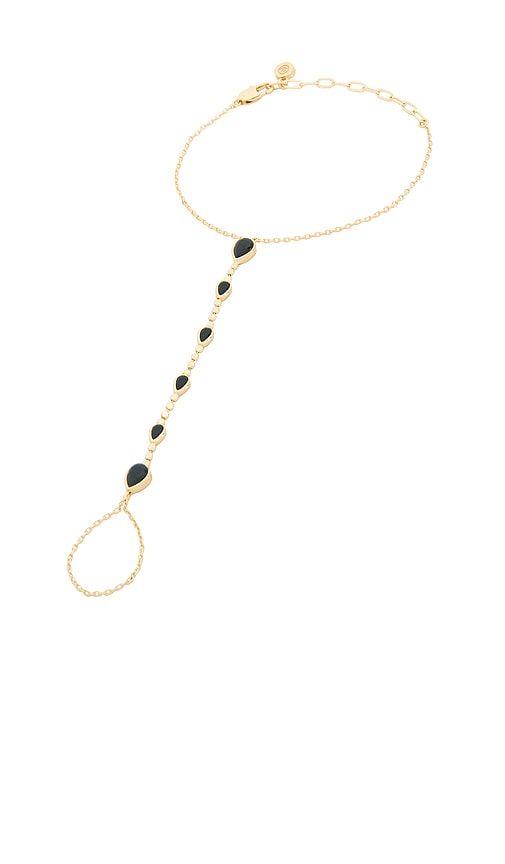 Ettika Dripping Crystal Hand Chain