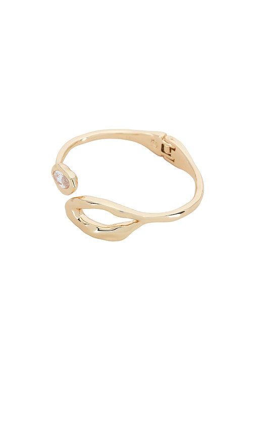 Ettika Molten Marquise Cuff Bracelet
