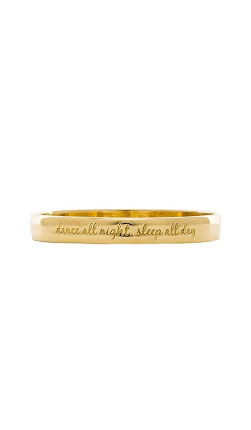 Dance All Night Sleep All Day Bangle