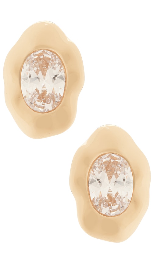 Ettika Molten Glow Stud Earrings