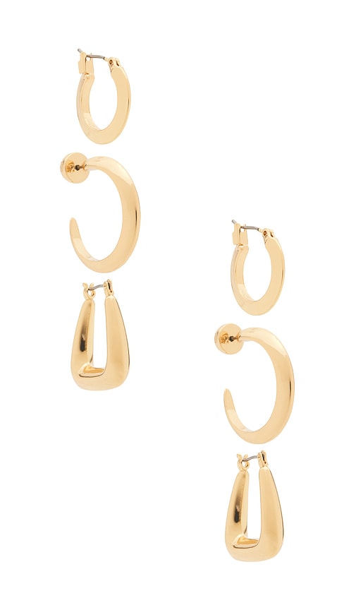 Ettika Modern Shapes Earring Set