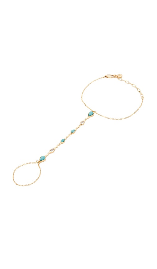 Ettika Dripping Crystal Hand Chain