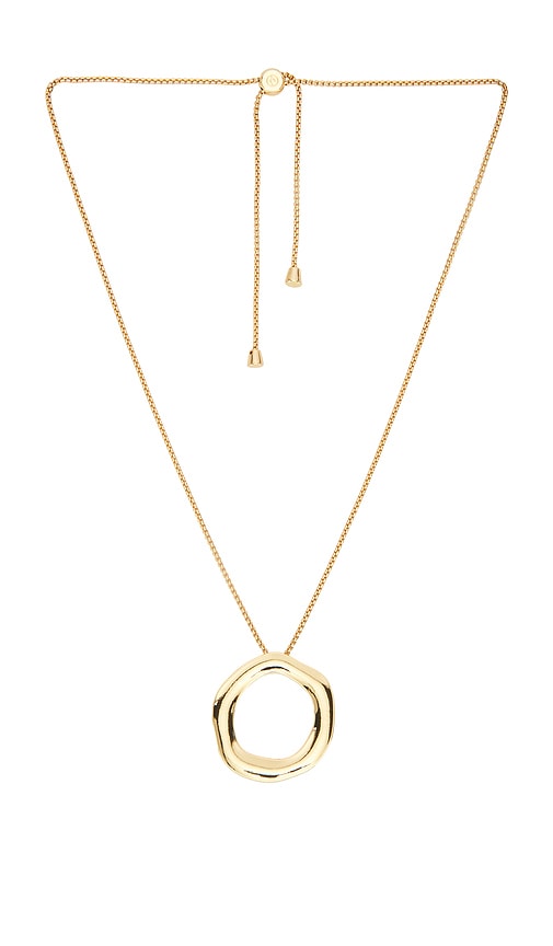 Ettika Open Circle Adjustable Chain Necklace