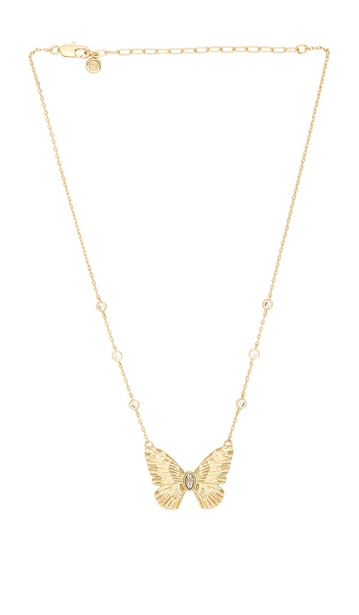 Ettika Fluttering Glow Pendant Necklace