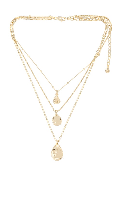 Ettika Circle Flow Layered Necklace Set