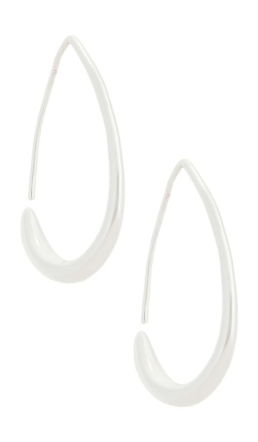 Ettika Simple Threader Hoop Earrings