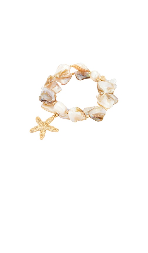 Ettika BRACELET BRELOQUE TRUE SHELL en Neutral 91 €