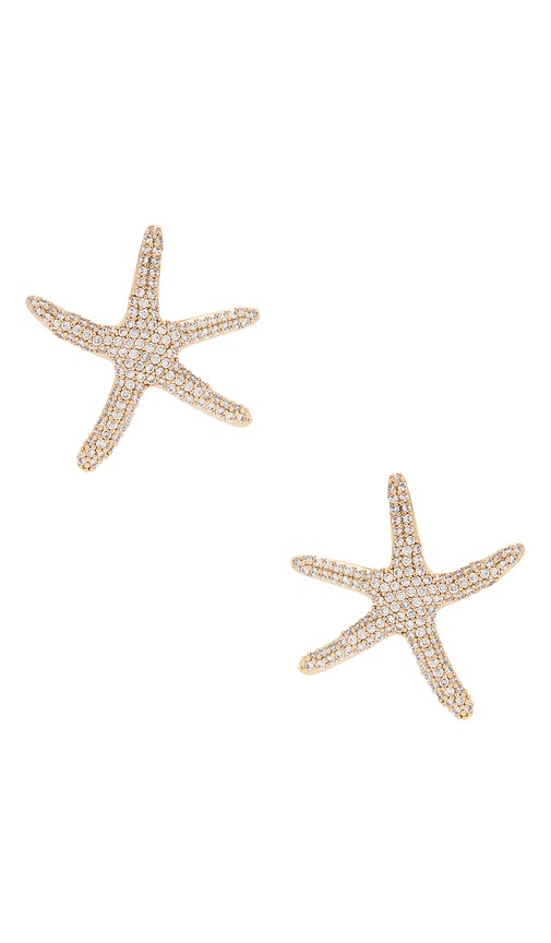 Ettika Pav? Starfish Earrings