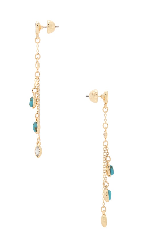 Ettika Turquoise Cascade Earrings | Thumbnail 2