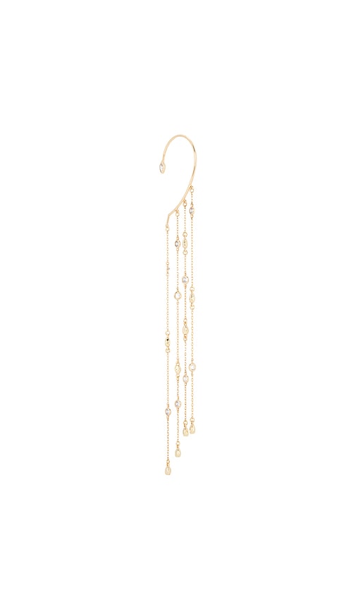 Ettika Linear Chains Statement Ear Cuff