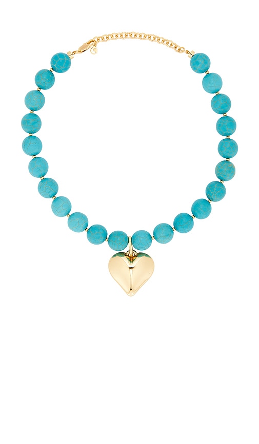 Ettika Luck And Love Turquoise Necklace