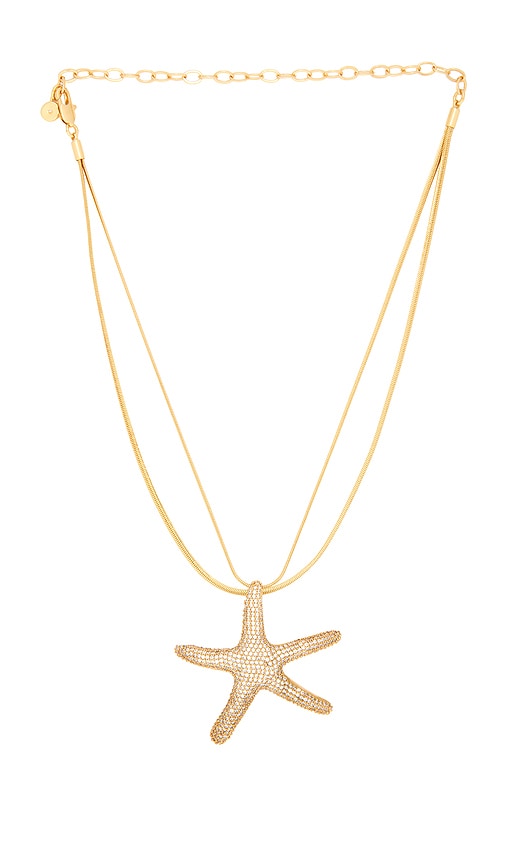 Ettika SAUTOIR PENDENTIF PAVE en Metallic Gold 134 €
