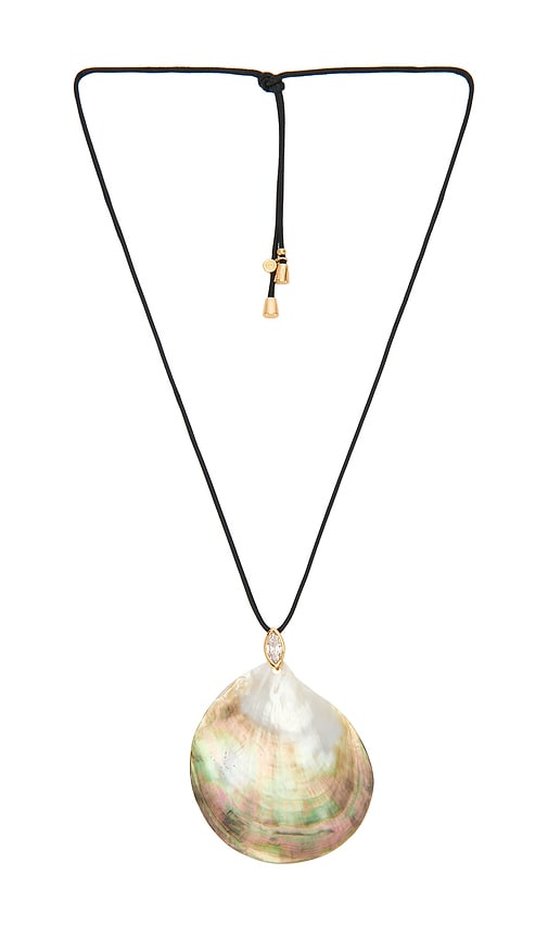 Ettika Statement Shell Cord Necklace