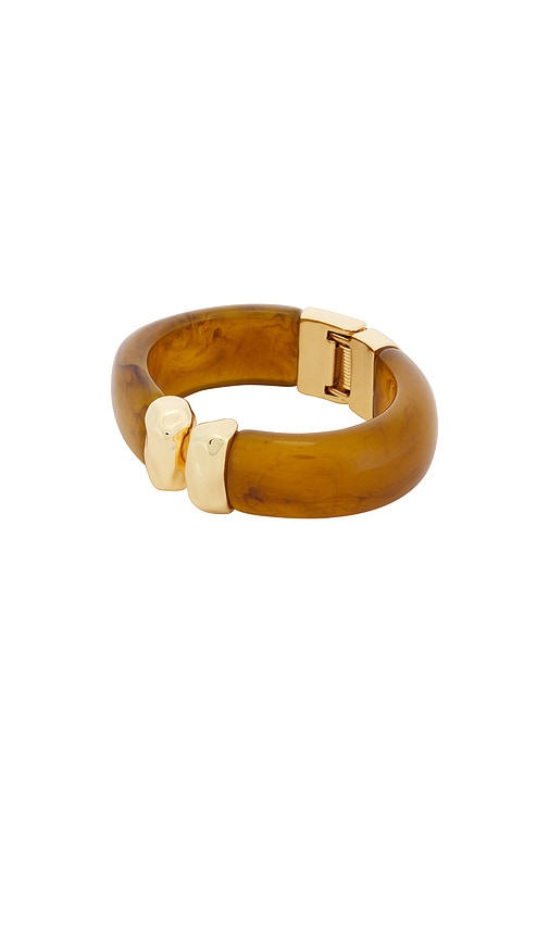 Ettika MANCHETTE CARVED RELIC en Brown 81$
