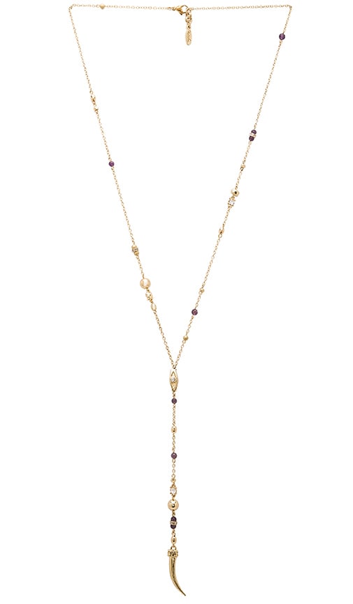 Evil Eye Beaded Lariat Necklace