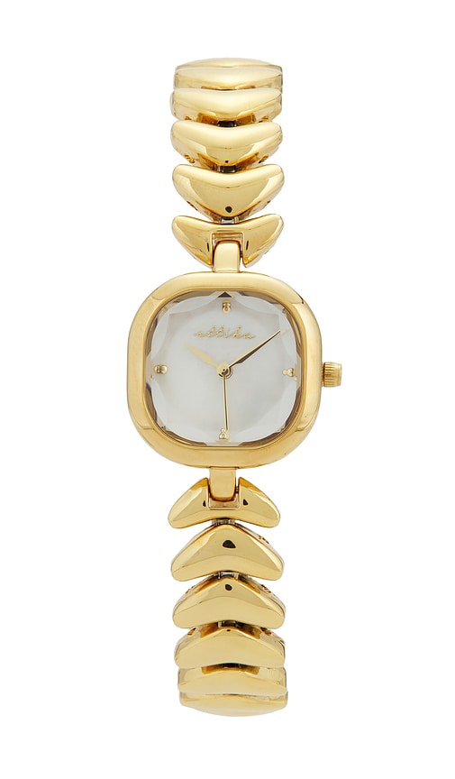 Ettika MONTRE METAL MODERNA en Metallic Gold 210$