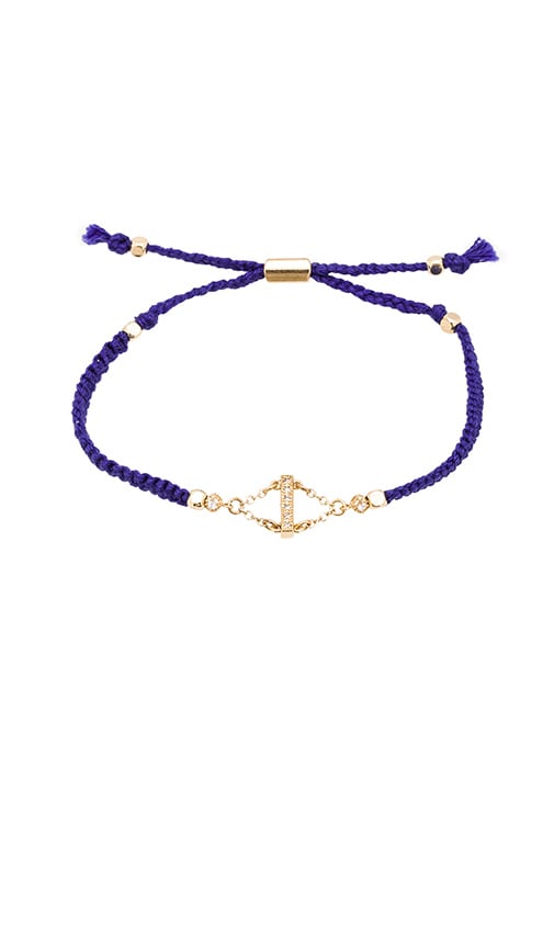 Dainty Friendship Bracelet With Pave