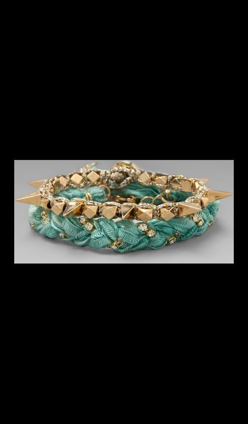 Vintage Gold Spike Bracelet