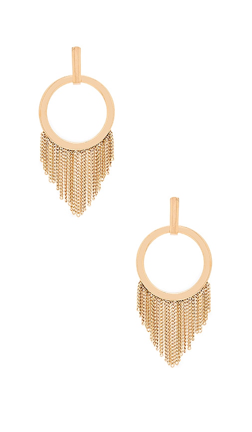 BOUCLE D'OREILLE FRANGÉE