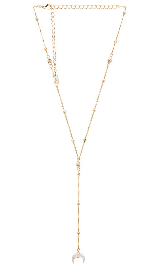 Hanging Crescent Lariat