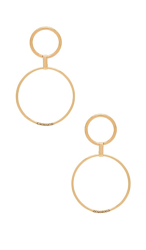 Circle Link Earrings