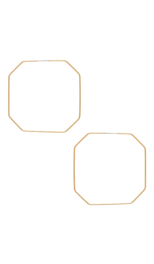 PENDIENTES DE ARO OCTAGON