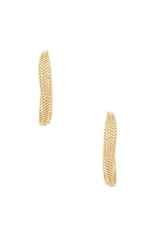 Textured Hoop Earrings