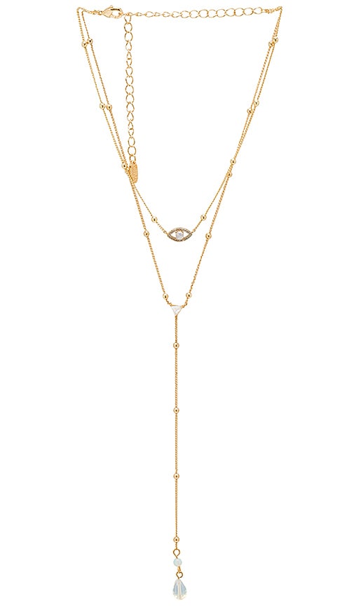 X REVOLVE Stone Lariat
