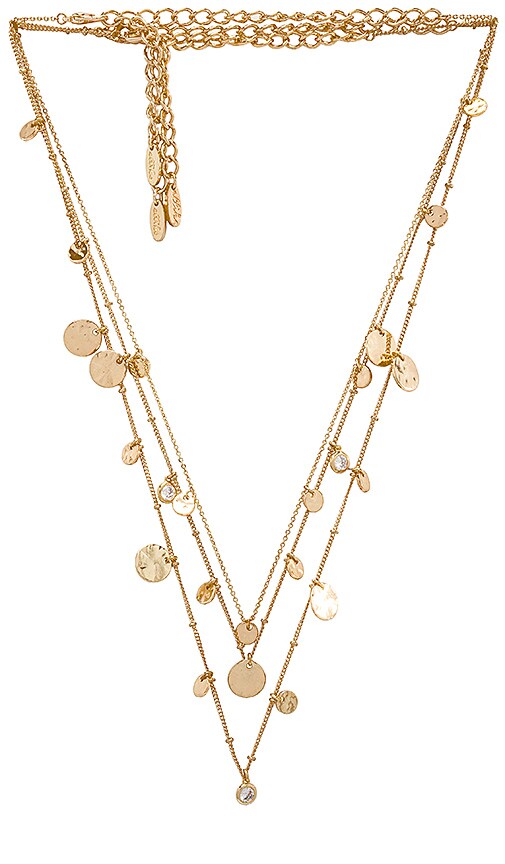 Layered Mini Disc Necklace