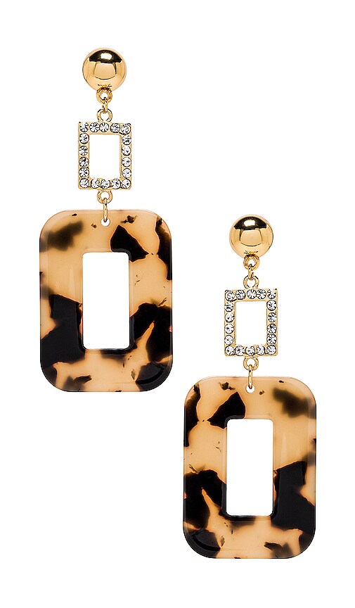 Rhinestone Tortoise Dangling Earring