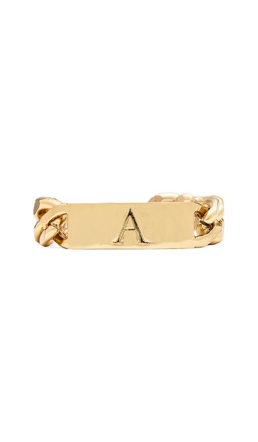 A Initial ID Bracelet