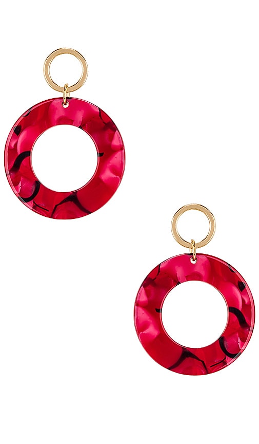 Double Hoop Drop Earring