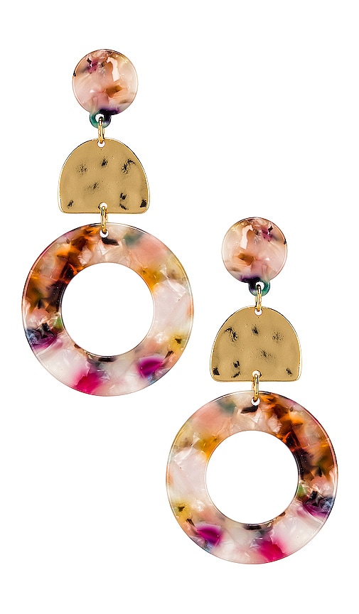 Geometric Drop Earrings