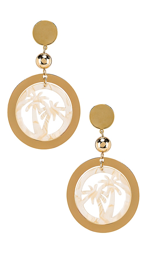 Palm Tree Earring