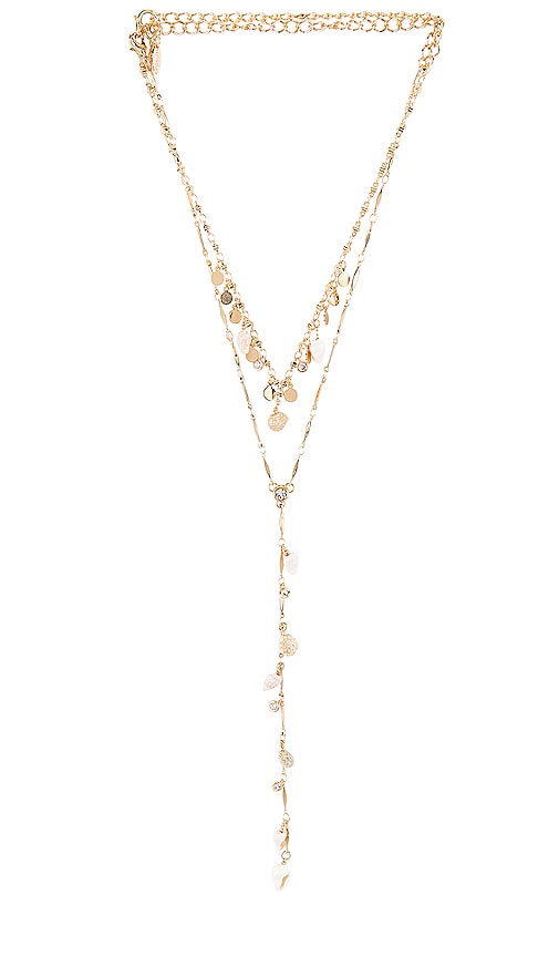 Shell Lariat Necklace