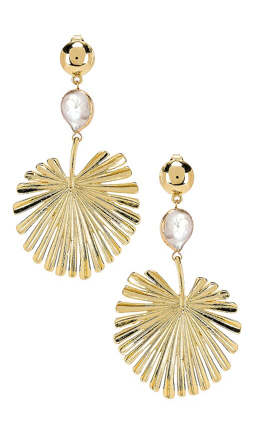 Palm Leaf Earring
