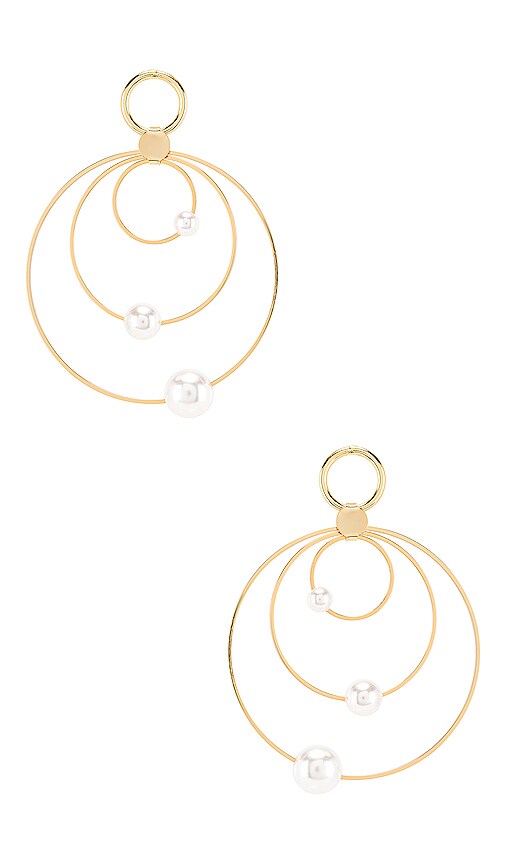 Pearl Hoop Earring