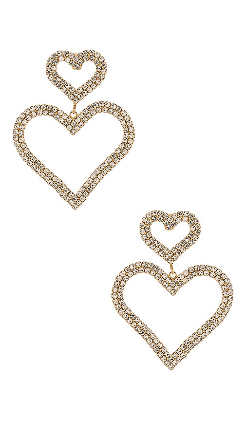 Double Heart Earrings