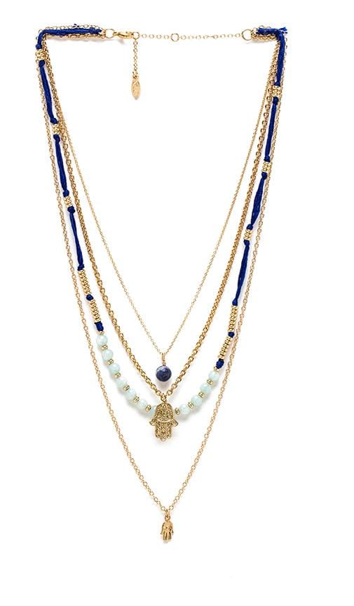 Hamsa Layered Necklace